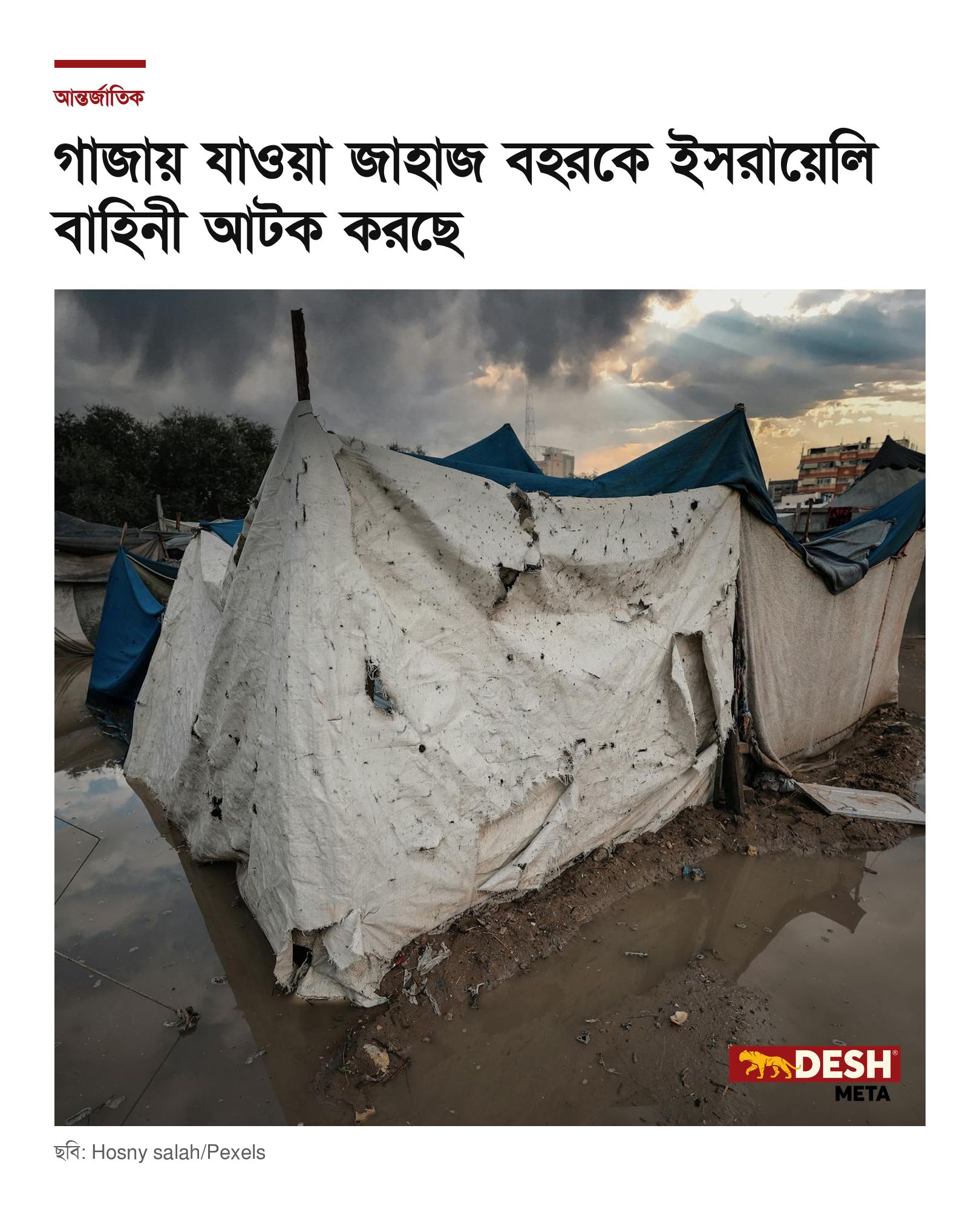 গাজায় যাওয়া জাহাজ বহরকে ইসরায়েলি বাহিনী আটক করছে