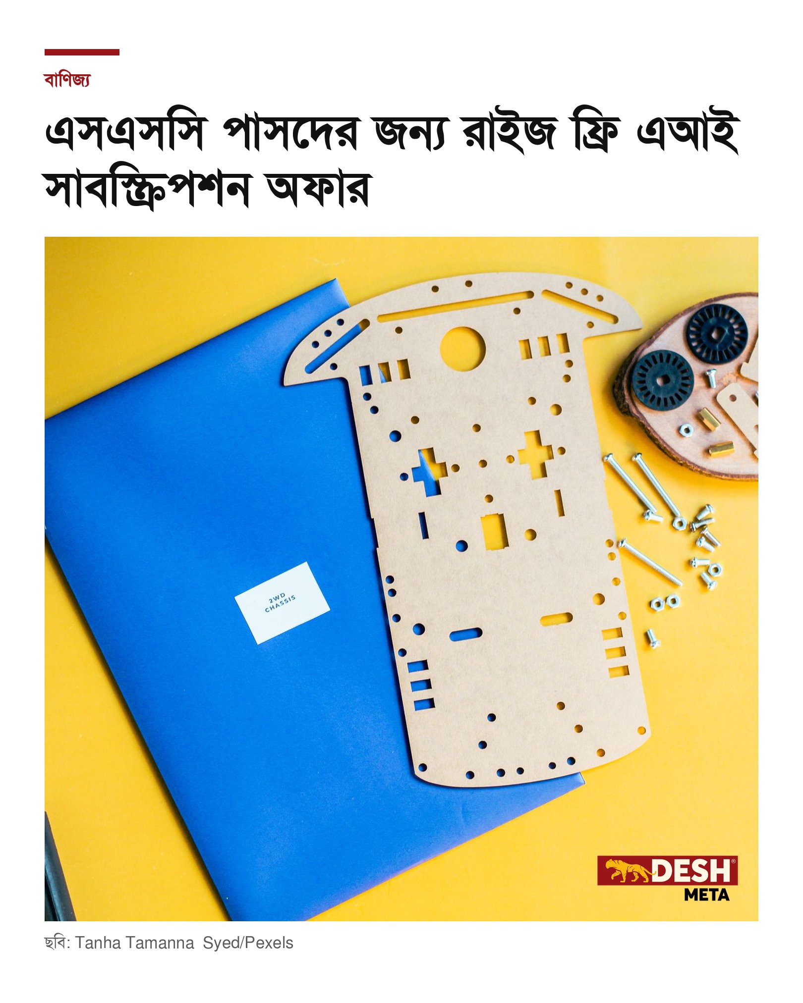 এসএসসি পাসদের জন্য রাইজ ফ্রি এআই সাবস্ক্রিপশন অফার